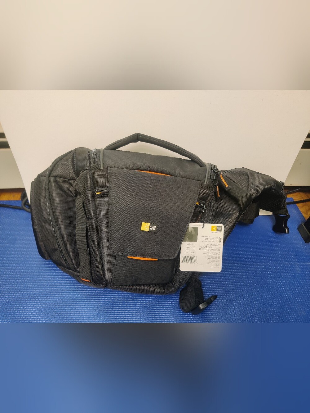 Case Logic Black and Orange Men's Sling Messenger Bag
